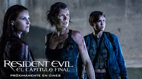 Resident Evil El CapÍtulo Final Tráiler Oficial En Español Hd Ya En