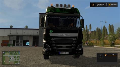 LS17 DAF XF 95 Green decal v 1 0 LKWs Mod für Landwirtschafts Simulator 17