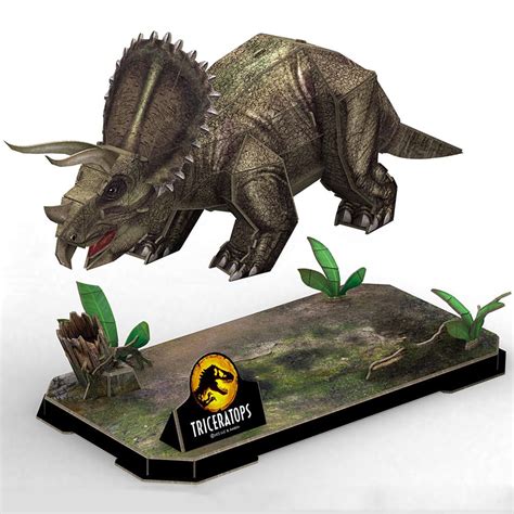 Revell Jurassic World Dominion Triceratops 3d Puzzle For Ages 10