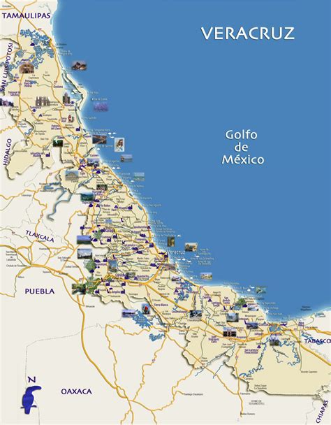 Mapa De Veracruz Con Municipios Y Localidades 6