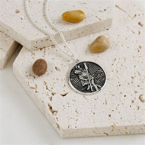 Storm Guardian St. Christopher Pendant – Navigate Life's Storms
