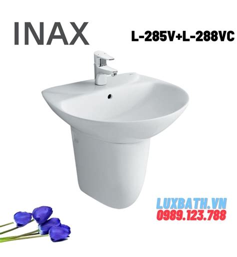 Chậu Treo Tường Inax L 285v Và Chân Lửng L 288vc Giá Rẻ Nhất