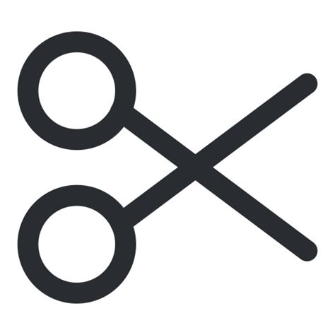 Scissor User Interface Gesture Icons