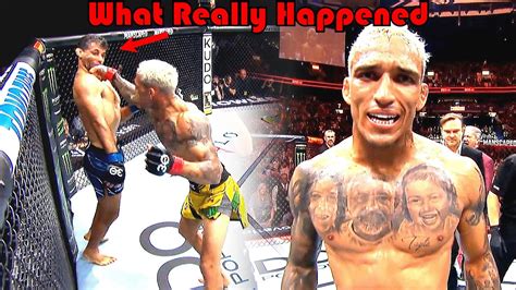 Power What Really Happened Charles Oliveira Vs Beneil Dariush