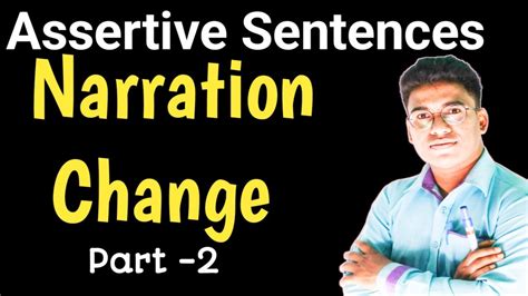 Narration Change Assertive Sentence Rules In Bengali Direct To