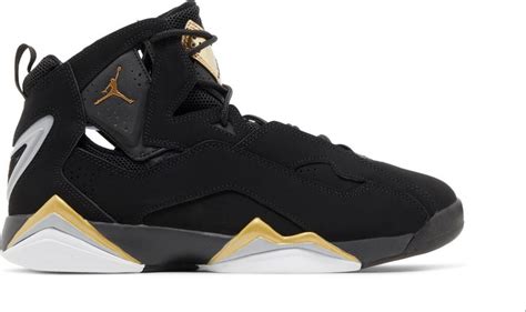 Buy Jordan True Flight Black Metallic Gold 342964 070 Goat Uk