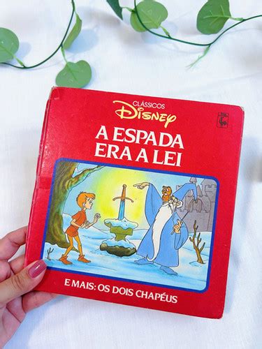 Livro Clássicos Disney A Espada Era Lei Vintage Disney 1986 Slow