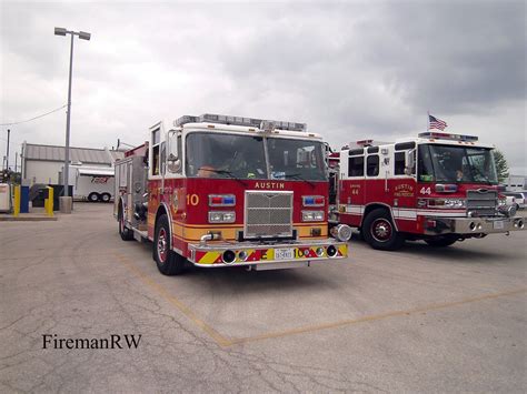 Austin TX FD Engines 10 44 E10 2009 Pierce Contender 15 Flickr