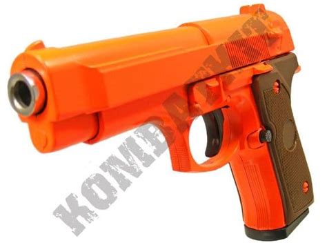 G22 Metal Bb Gun Beretta 92fs Style Bb Pistol Orange 2 Tone Cheap