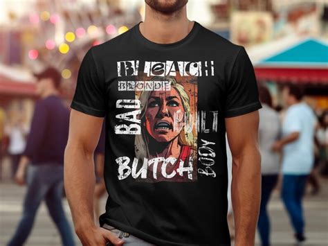 Bleach Blonde Bad Built Butch Body T Shirt Us House Representative Jasmine Crockett T Shirt