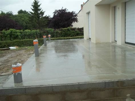 Faire Une Terrasse En Beton Veranda Styledevie Fr