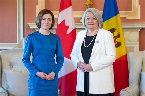 Governor General meets with the President of the Republic of Moldova ...