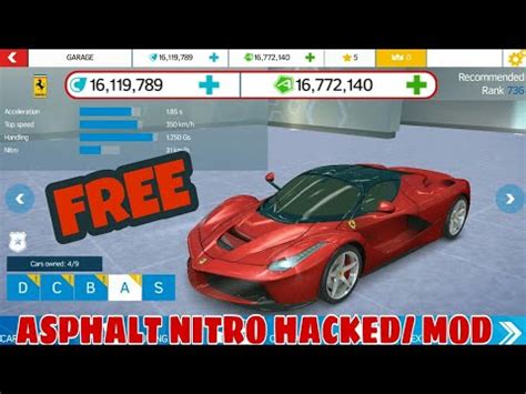 Asphalt Nitro Hack Mod Apk V A Free Unlimited Money And Tokens