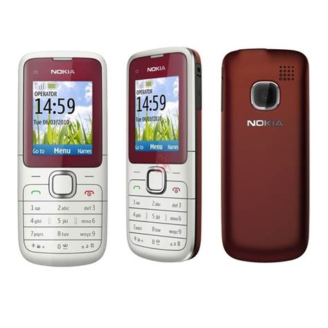 The Best Mobiles The Best Price Nokia C1 01 Red Buy Mobile Online Review