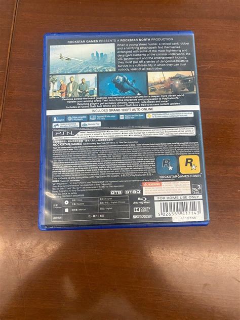 CD Kaset GTA V PS 4 Video Game Game Di Carousell