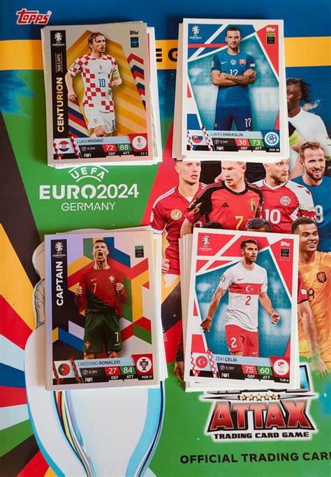 Match Attax EURO 2024 Zestaw 50 Kart ORYGINALNE Puszka Koszalin