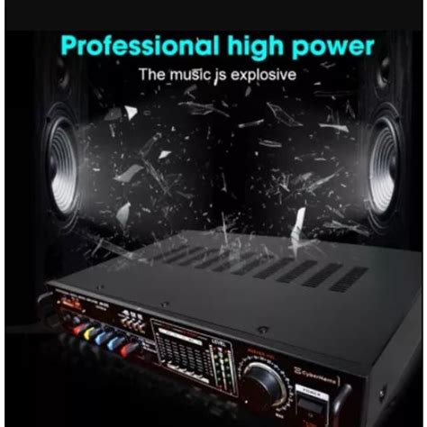 Joson Mars And FT STAR AV 270 Professional Amplifier With Equalizer FM