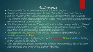 Theatre of absurd | PPT