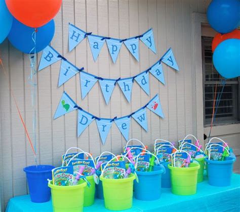 Under The Sea Birthday Party Drew Is 3 Chickabug Sea Birthday Party Bubble Guppies