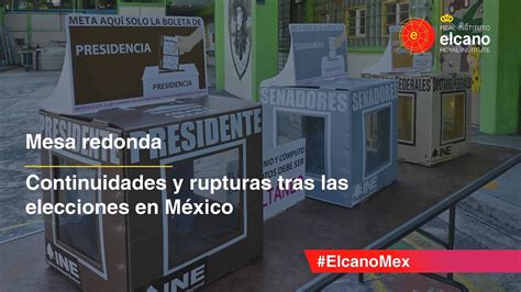 Mesa Redonda Continuidades Y Rupturas Tras Las Elecciones En M Xico