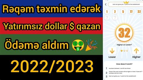 R Q M T Xm N Ed R K Yatirimsiz Dollar Qazanmaq D M Aldim Youtube