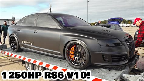 1250hp Audi Rs6 V10 Sedan Hpt Top Speed Drag Racing Pure Sound