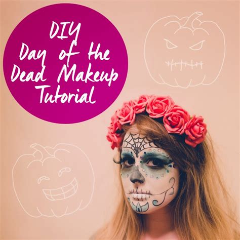 BEAUTY | Day Of The Dead Makeup Tutorial - Stelly Blog