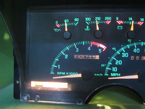 C K Truck Suburban Instrument Gauge Cluster Speedo Tach K Rebuilt