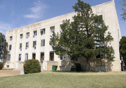 Jack County courthouse Jacksboro Texas.