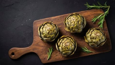 Premium Photo Artichokes Hearts Marinated With Olive Oil And Herbs