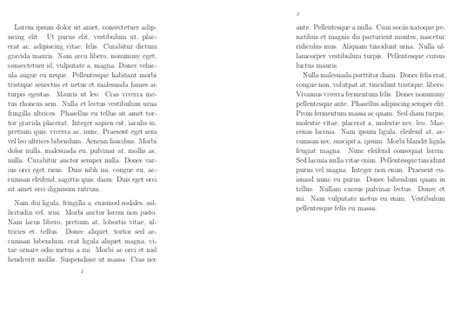 macros   adjust  position   page number   header