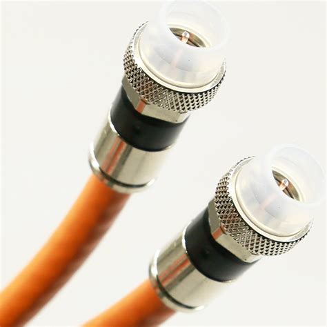 Rg6 3 Pack 1ft Black Phat Satellite Tri Shield Series 6 Coaxial Cable Solid Core 18awg 75 Ohm