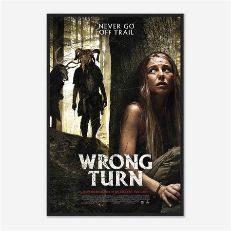 Wrong Turn (2021) Movie Poster, Wrong Turn Poster for Gift - Citiesbox