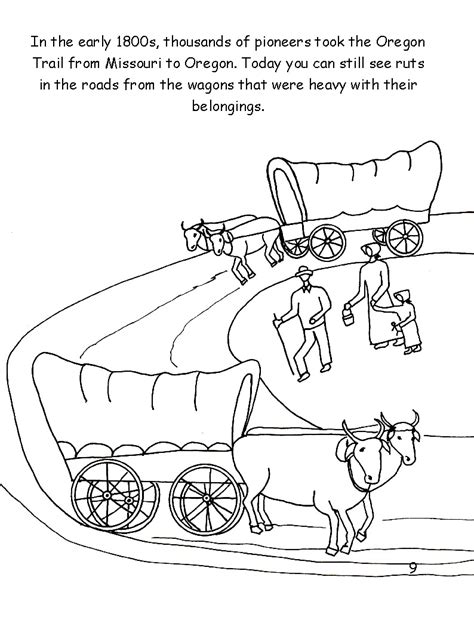 Oregon Trail Wagon Drawing At Getdrawings Free Download