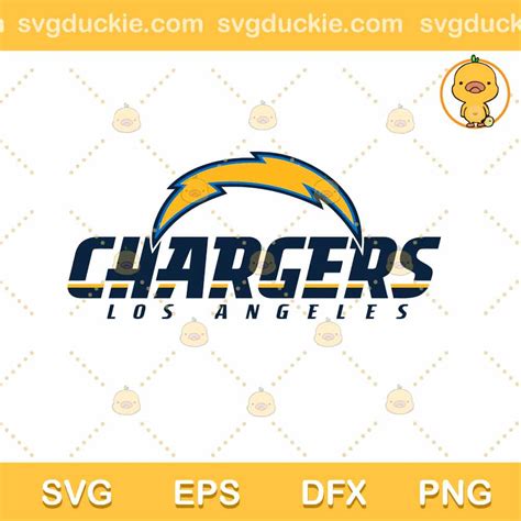 Los Angeles Chargers Svg Chargers La Football Svg