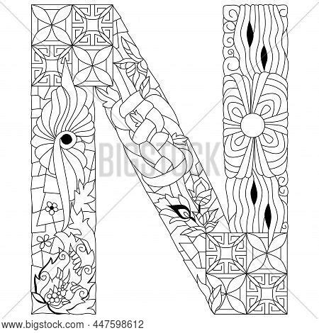 Zentangle Stylized Vector Photo Free Trial Bigstock