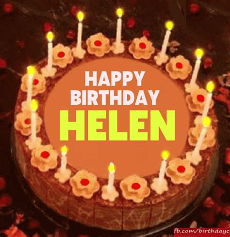 Happy Birthday HELEN wishes, messages, gifs | Birthday Greeting | birthday.kim