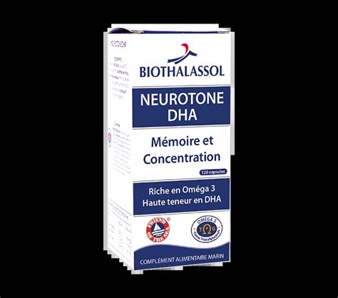 Neurotone Dha Capsules Biothalassol Yac Hus Retour Au Naturel