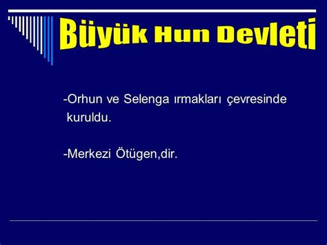 G Lerden Sonra Orta Asya Da Kurulan Ilk T Rk Devletidir Necdet