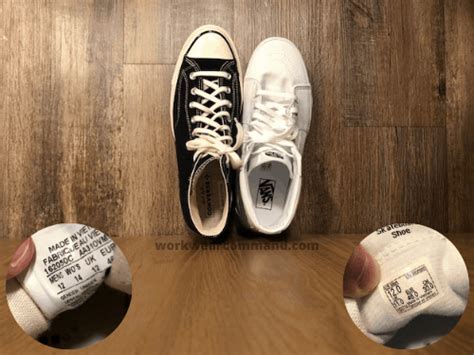 Are Converse And Vans The Same Size Shoe Effect