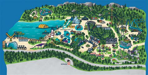 Lake Compounce Park Map | Plan Your Visit