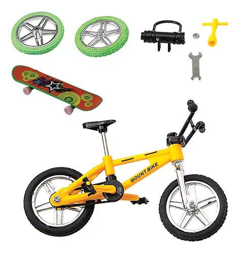 Kit Skate E Bicicleta De Dedo Radical Acessorios X Trick Mercadolivre