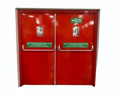 Powder Coated Mild Steel Emergency Exit Door For Commercial At Rs 4000