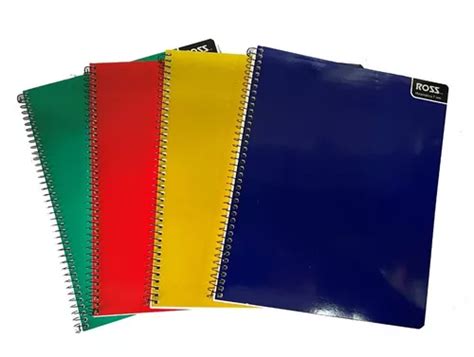 Pack Cuadernos Univ Hojas Cuadro Mm Ross Esp Simple Cuotas