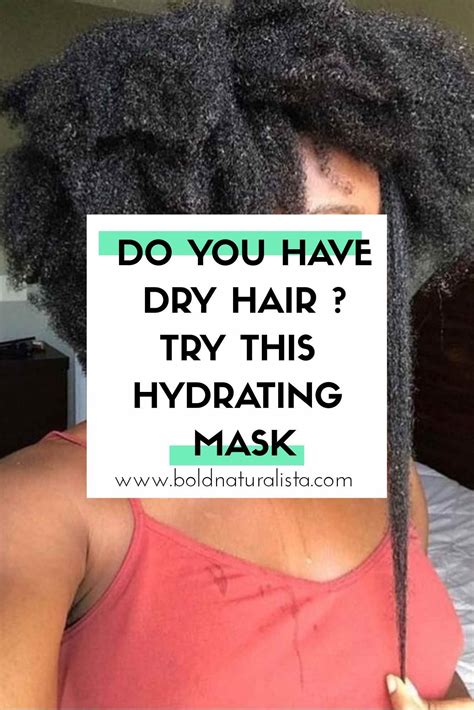 Dry Hair Try This Diy Hydrating Mask In 2020 Dry Natural Hair Dry