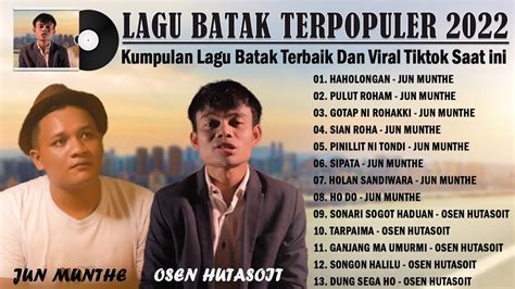 Lagu Batak Terpopuler Full Album Terbaik Karya Osen Hutasoit Dan