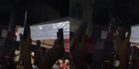 Salvador Homens Ostentam Armas De Grosso Calibre Em Festa LFTV