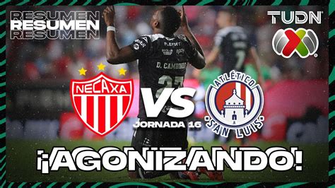 Resumen Y Goles Necaxa Vs Atl San Luis Liga Mx AP2024 J16 TUDN