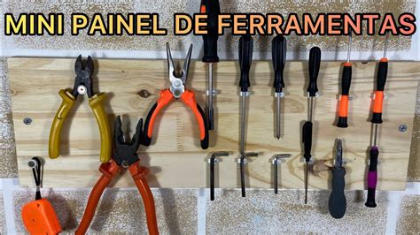 Como Fazer Um Painel De Ferramentas Simples Fa A Voc Mesmo Youtube