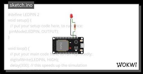 Esp32 Push Button Wokwi ESP32 STM32 Arduino Simulator